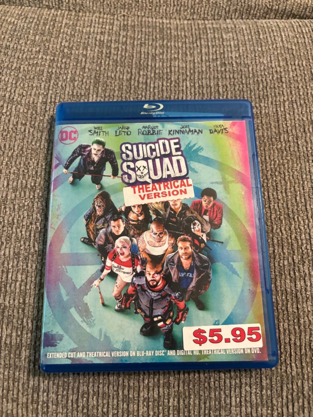 Suicide squad Blu-ray